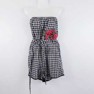 5/$25 Target Gingham Floral Romper